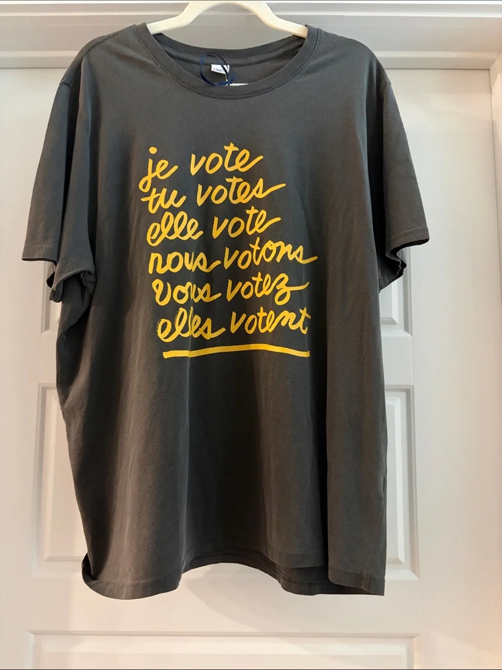 Clare V When we all Vote Tshirt